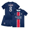 Officiële Voetbalshirt + Korte Broek Paris Saint-Germain Fabian Ruiz 8 Thuis 2024-25 - Kids